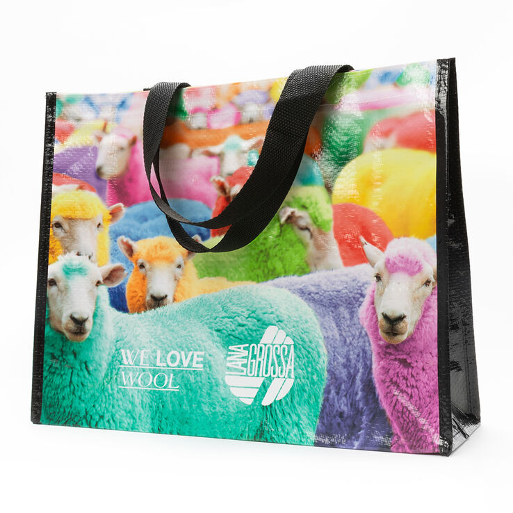 Lana Grossa Shopping bag WE LOVE (liten) | 01