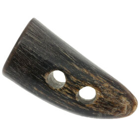 Lana Grossa Knapp med 2 hål horn-spets 36mm