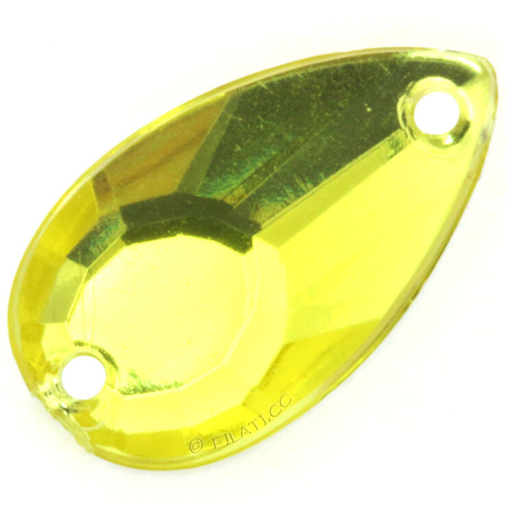 Union Knopf Smyckesten från 14mm | 38-gul