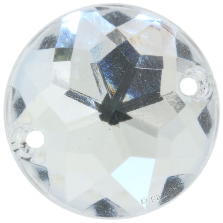 Union Knopf Smyckesten 451701/13mm | 10-transparent