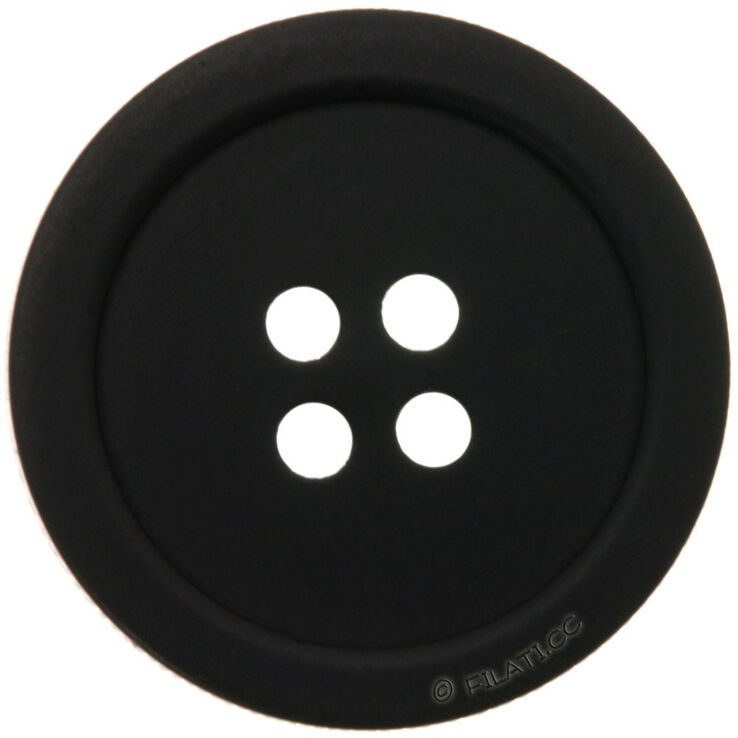 Lana Grossa UNION KNOPF 46943/18mm | 80-svart