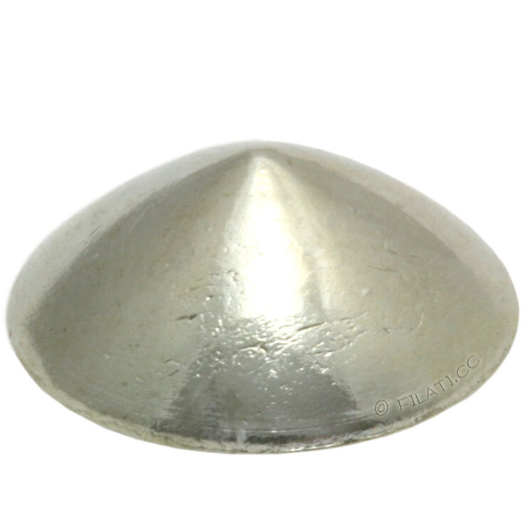 Union Knopf Nitar 12mm | 82-silver