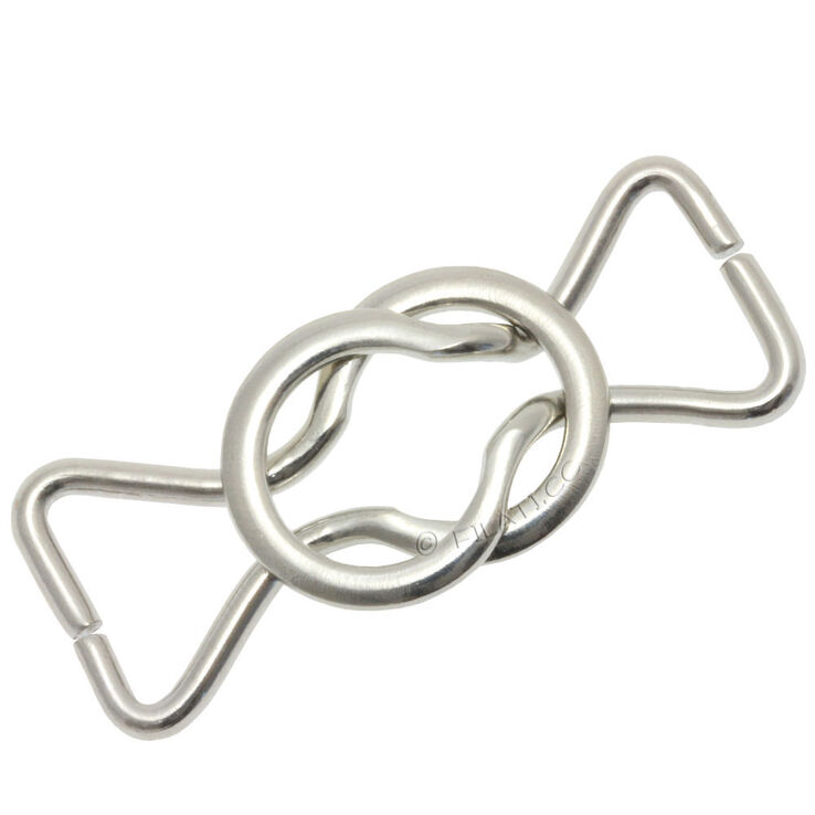 Union Knopf Metalllås 57040/10mm | 821-silver
