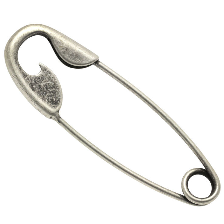 Lana Grossa Kiltnål 58916/10cm | 83-silver