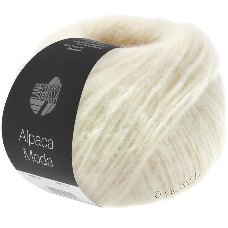 Lana Grossa ALPACA MODA | 01-vit