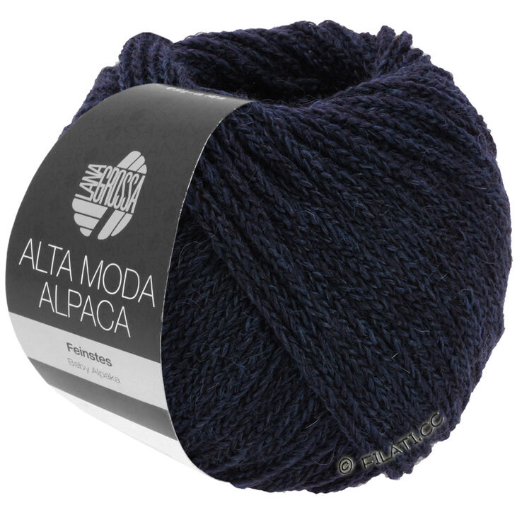 Lana Grossa ALTA MODA ALPACA | 005-nattblå
