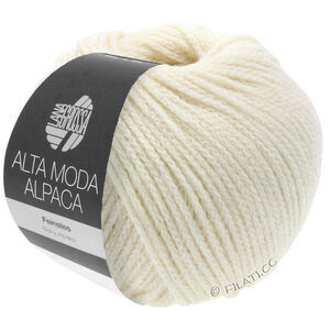 Lana Grossa ALTA MODA ALPACA | 014-råvit