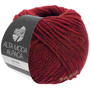 Lana Grossa ALTA MODA ALPACA | 040-mörk röd melerad