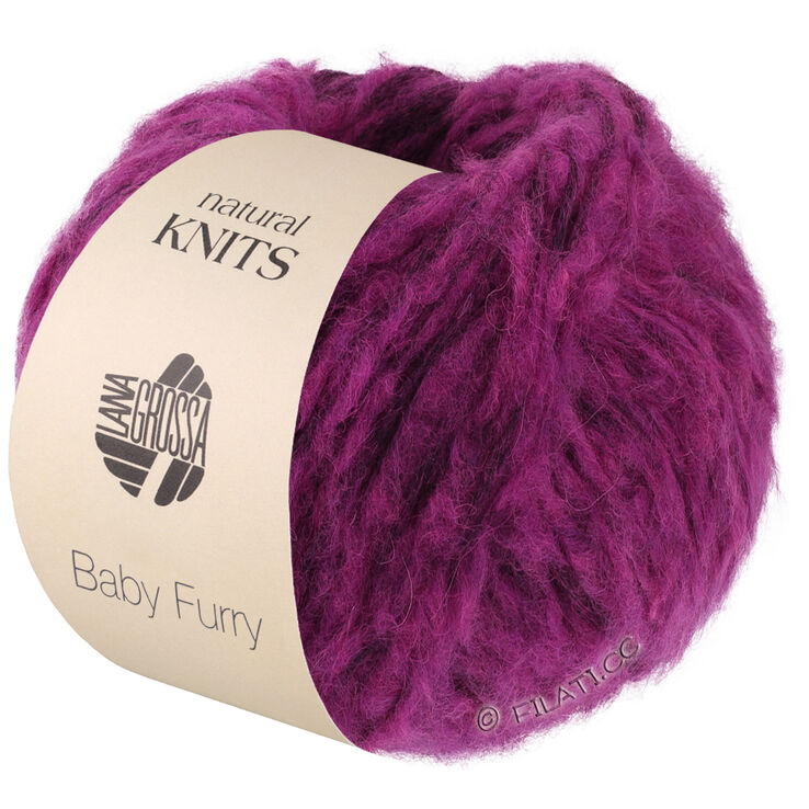 Lana Grossa BABY FURRY | 01-mörk fuchsia