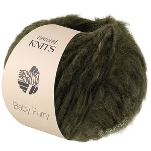 Lana Grossa BABY FURRY | 14-mörk oliv