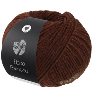 Lana Grossa BACO BAMBOO | 13-rödbrun