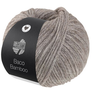 Lana Grossa BACO BAMBOO | 16-ljus grå