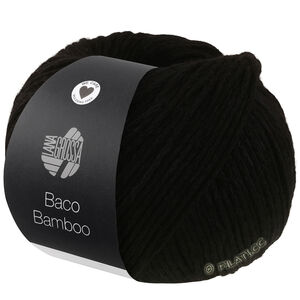 Lana Grossa BACO BAMBOO | 18-svart