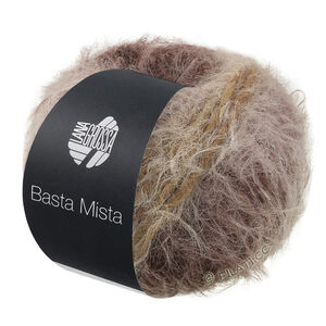 Lana Grossa BASTA MISTA | 118-taupe/gråbrun/mocka/gråbeige/ljus beige