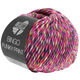 Lana Grossa BINGO Funky Print | 405-fuchsia/rosa/gulgrön färgrik