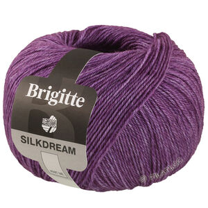 Lana Grossa BRIGITTE Silkdream | 10-rödviolett