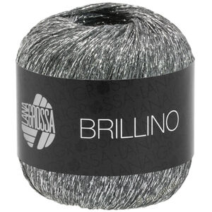 Lana Grossa BRILLINO | 06-grå/silver