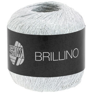Lana Grossa BRILLINO | 10-vit/silver