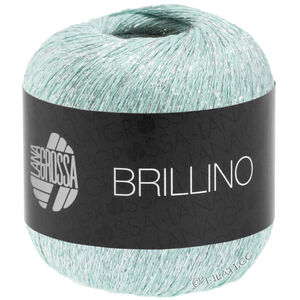 Lana Grossa BRILLINO | 11-pastellgrön/silver