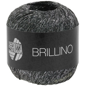 Lana Grossa BRILLINO | 18-antracit/silver