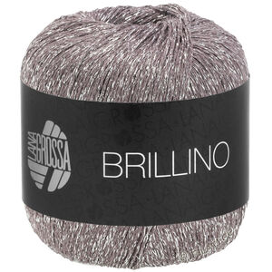 Lana Grossa BRILLINO | 28-taupe/silver