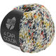 Lana Grossa 4 CAPI Color | 106-natur/mörk blå/solgul/orange/röd