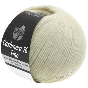 Lana Grossa CASHMERE 16 FINE | 009-råvit