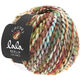 Lana Grossa CHUNKY (lala BERLIN) | 105-turkos/oliv/pink/rödbrun/petrol