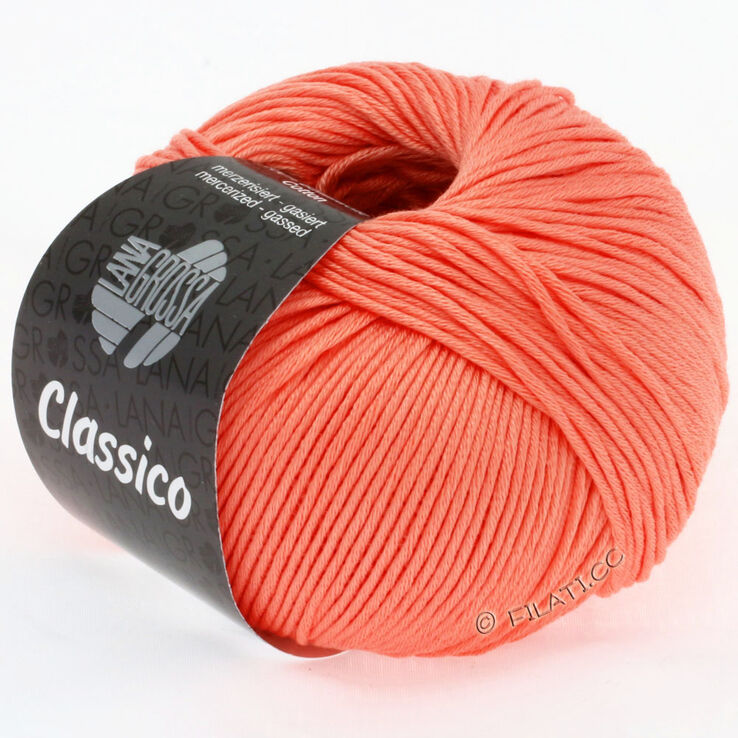 Lana Grossa CLASSICO Uni | 01-laxröd