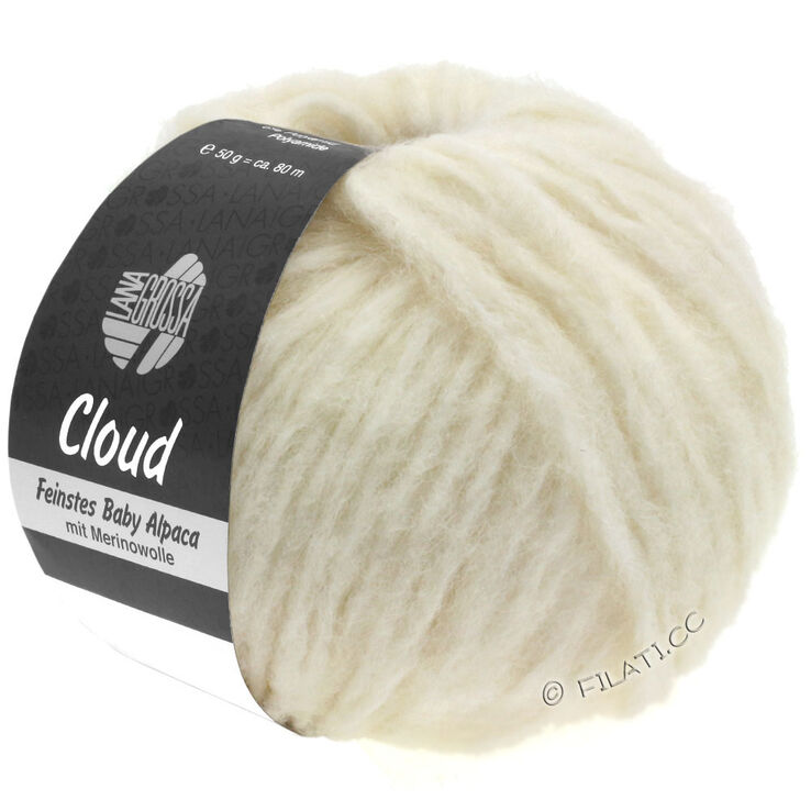 Lana Grossa CLOUD | 01-råvit