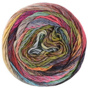 Lana Grossa COLORISSIMO 2 | 217-limett/olivgrön/ljus grå/mörk grå/gråblå/taupe/gråbrun/grålila/pink/mörk grön
