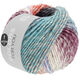 Lana Grossa COLORS FOR YOU | 145-ljus grå/mörk grå/terrakotta/violblå/råvit/björnbär/ljus blå/blå/bär/lax/rosa