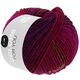 Lana Grossa COLORS FOR YOU | 163-rödviolett/aubergine/ocker/mörk brun/mörk grön