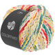 Lana Grossa COLORTWIST | 09-råvit/ljus grå/gul/petrol/röd