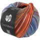 Lana Grossa COOL MERINO Color | 317-mörk röd/gråbrun/grålila/marin/turkosblå/gråblå/rosa/orange
