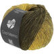Lana Grossa COOL MERINO Dégradé | 301-mörk oliv/ljus oliv/mossgrön