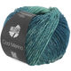 Lana Grossa COOL MERINO Dégradé | 302-mörk petrol/ljus petrol/djuphavsgrön