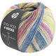 Lana Grossa COOL WOOL 4 SOCKS PRINT | 7765-äggulagul/citrusgul/ecru/gulgrön/fuchsia/petrol/pastellgrön/jeansblå