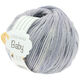 Lana Grossa COOL WOOL Baby 25g | 356-ljus grå/gråblå/mörk blå