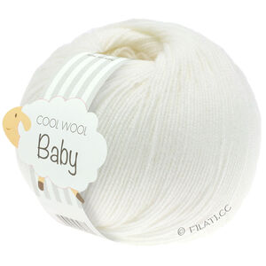 Lana Grossa COOL WOOL Baby Uni/Print 50g | 207-vit