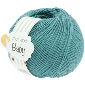 Lana Grossa COOL WOOL Baby Uni/Print 50g | 284-mintturkos