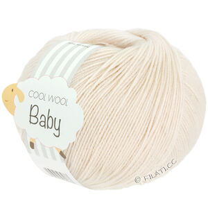 Lana Grossa COOL WOOL Baby Uni/Print 50g | 323-mussla