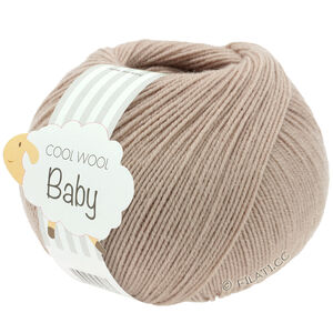 Lana Grossa COOL WOOL Baby Uni/Print 50g | 332-pärlbeige