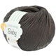 Lana Grossa COOL WOOL Baby Uni/Print 50g | 334-mörk grå melerad