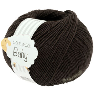 Lana Grossa COOL WOOL Baby Uni/Print 50g | 339-grafitgrå