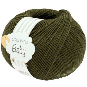 Lana Grossa COOL WOOL Baby Uni/Print 50g | 349-skogsgrön