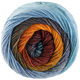 Lana Grossa COOL WOOL Big Color | 4034-rådjursbrun/kanelbrun/grågrön/mintturkos/himmelblå/ljus grå/mörk grå/olivgrön/orange