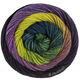 Lana Grossa COOL WOOL Big Color | 4043-grön/svartbrun/mörk violett/violett/gul/bladgrön/mörk petrol