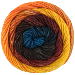Lana Grossa COOL WOOL Big Color | 4045-mörk röd/antracit/mörk grå/turkosblå/orange/gul/nougat