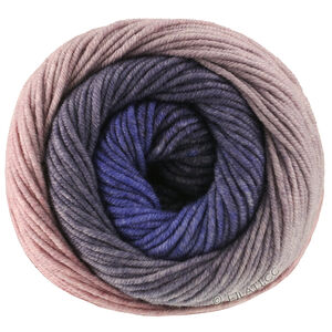 Lana Grossa COOL WOOL Big Color | 4047-plommon/antracit/royal/blågrå/grålila